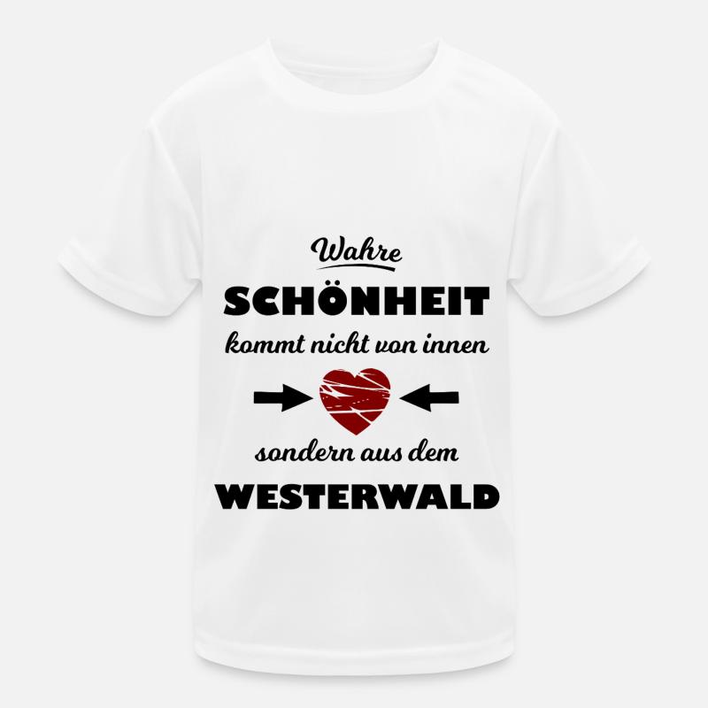 Beauté dans le Westerwald T-shirt sport Enfant