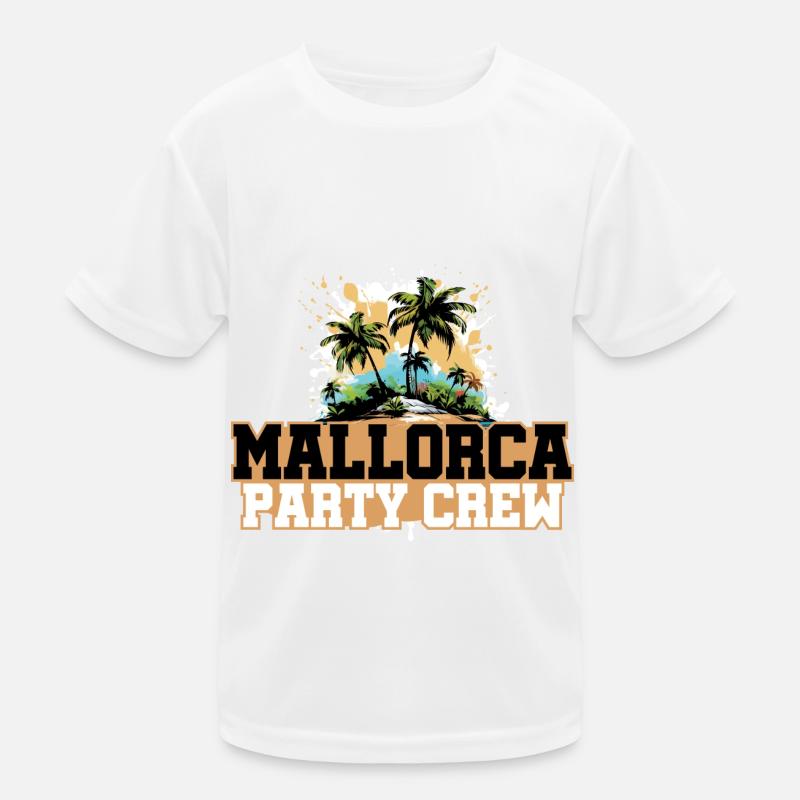 Vacances de l’équipage de fête à Majorque T-shirt sport Enfant