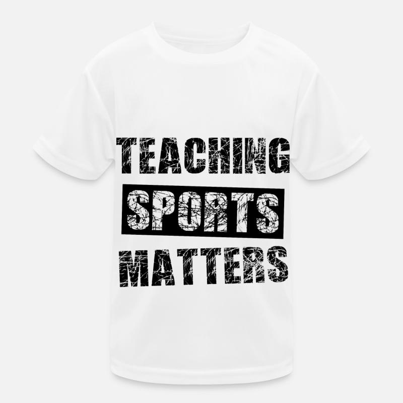 Sportlehrer Kinder Funktions-T-Shirt