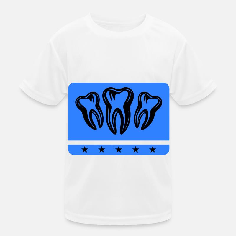 Dental Dental Dentist Icon Kids Functional T-Shirt