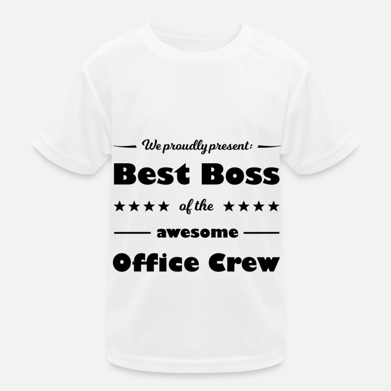 The best office boss Kids Functional T-Shirt