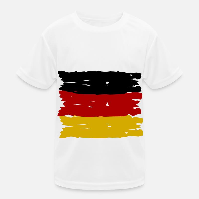 Die deutschen Fans Kinder Funktions-T-Shirt