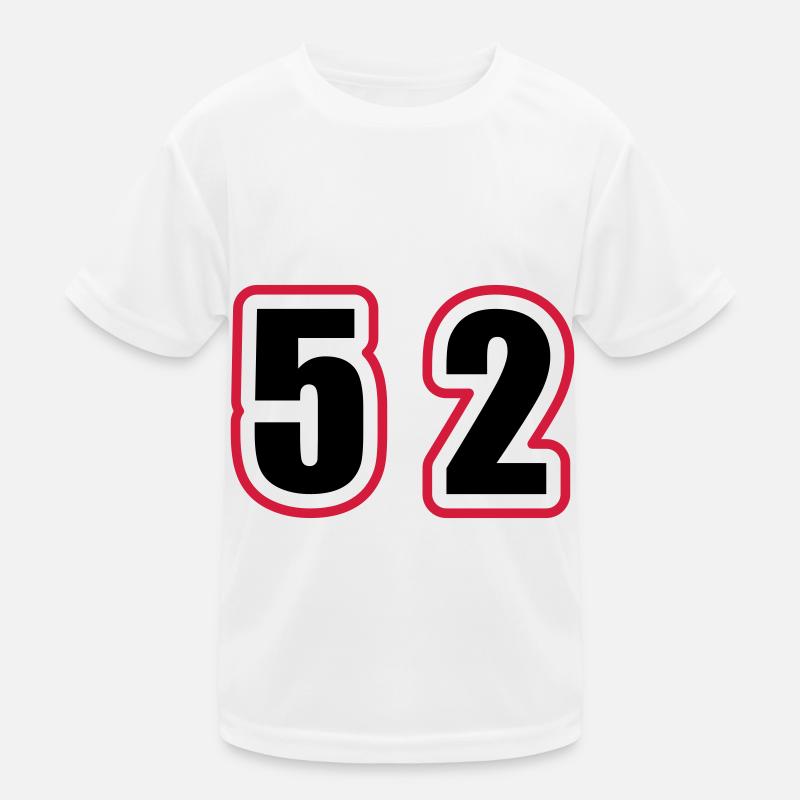 53 Number College Kids Functional T-Shirt