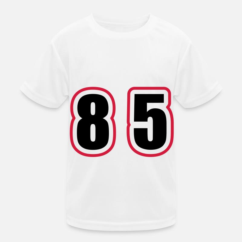 85 Number College Kids Functional T-Shirt