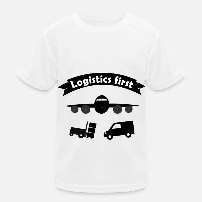 Le monde des logisticiens T-shirt sport Enfant