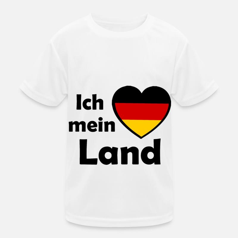 Die deutschen Freunde Kinder Funktions-T-Shirt