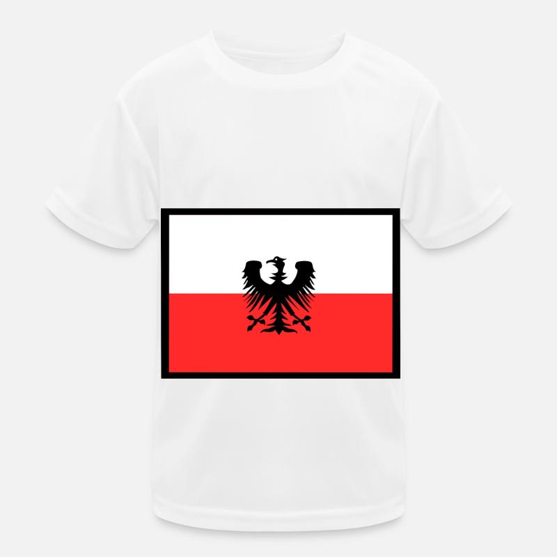 Supporters de Pologne T-shirt sport Enfant