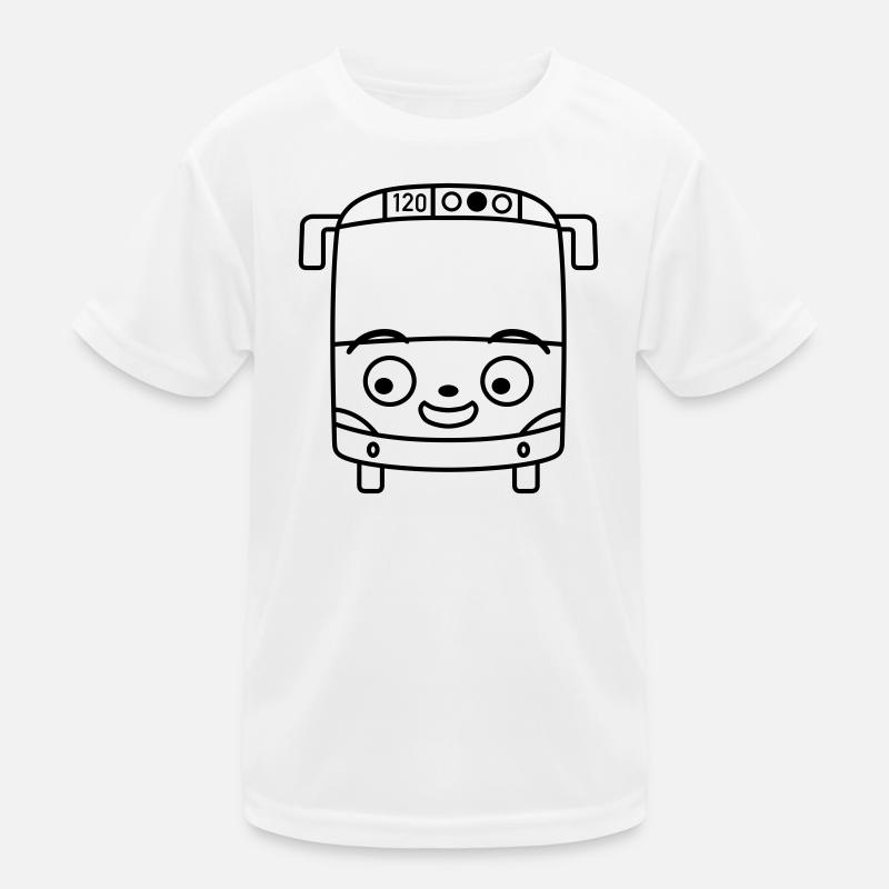 Tiny Bus – Comic Bus für Reisefans & Kinder Kinder Funktions-T-Shirt