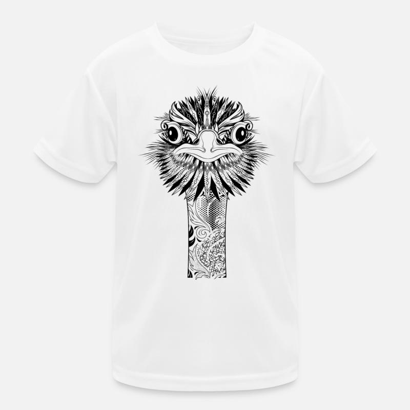 ostrich Kids Functional T-Shirt
