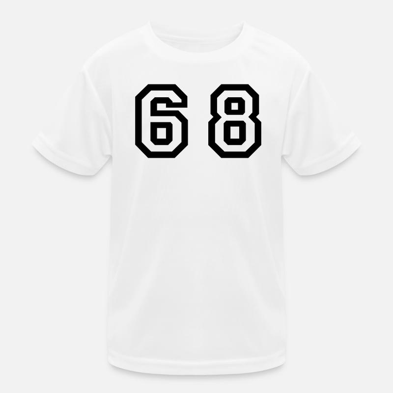 Number - 68 - Sixty Eight Kids Functional T-Shirt
