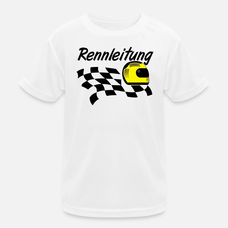 Party Shirt ,Feiern , Karneval, Rennleitung(25) Kinder Funktions-T-Shirt