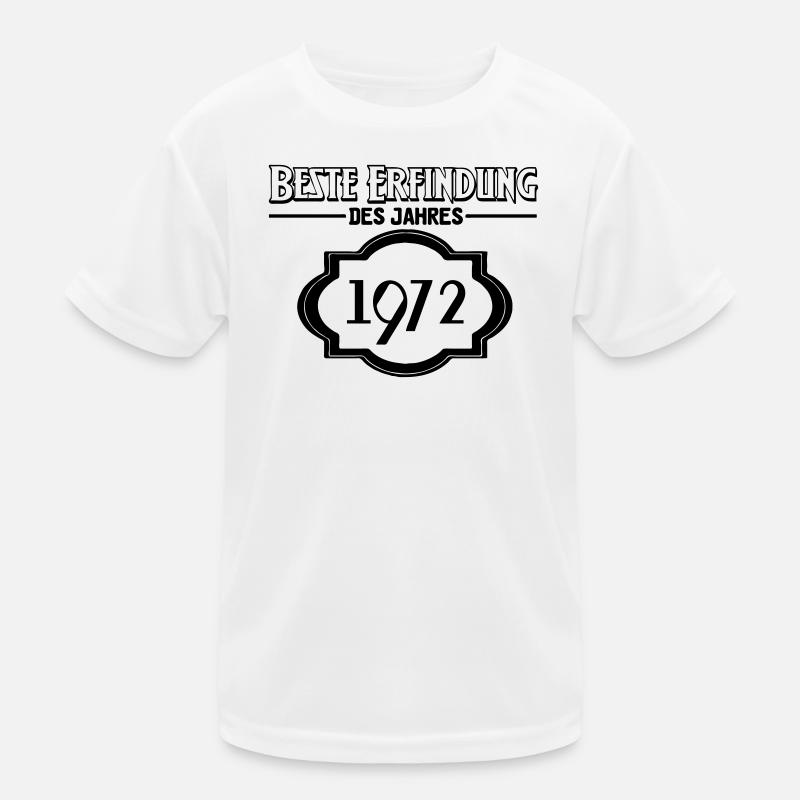 Beste Erfindung 1972 Geburtstag Geschenk Kinder Funktions-T-Shirt
