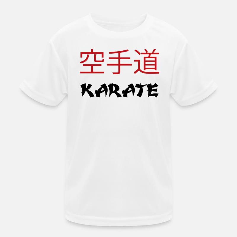 karaté Kinder Funktions-T-Shirt