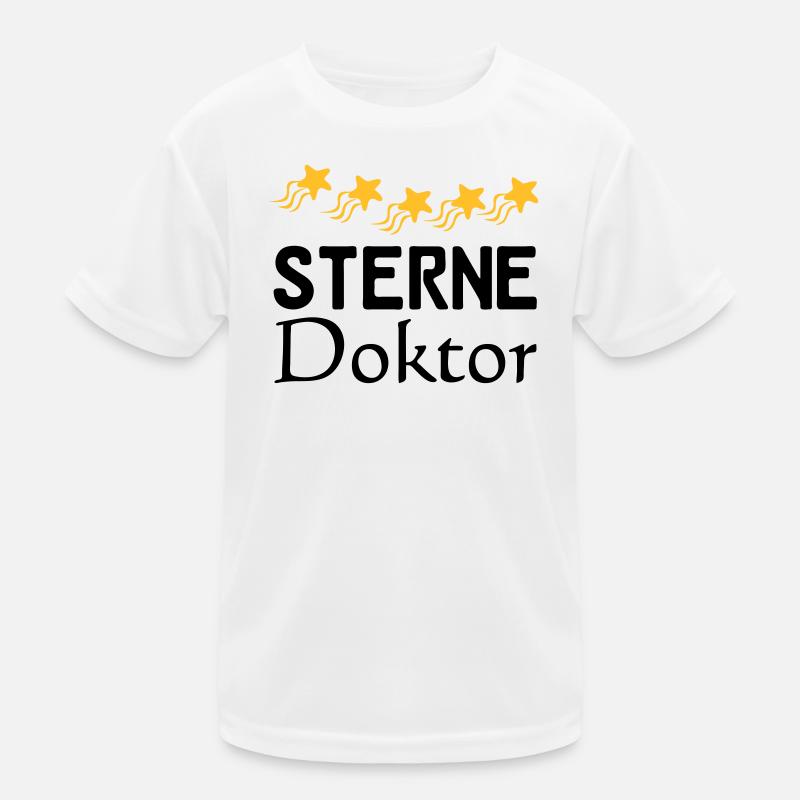 Sterne Doktor Geschenk Kinder Funktions-T-Shirt