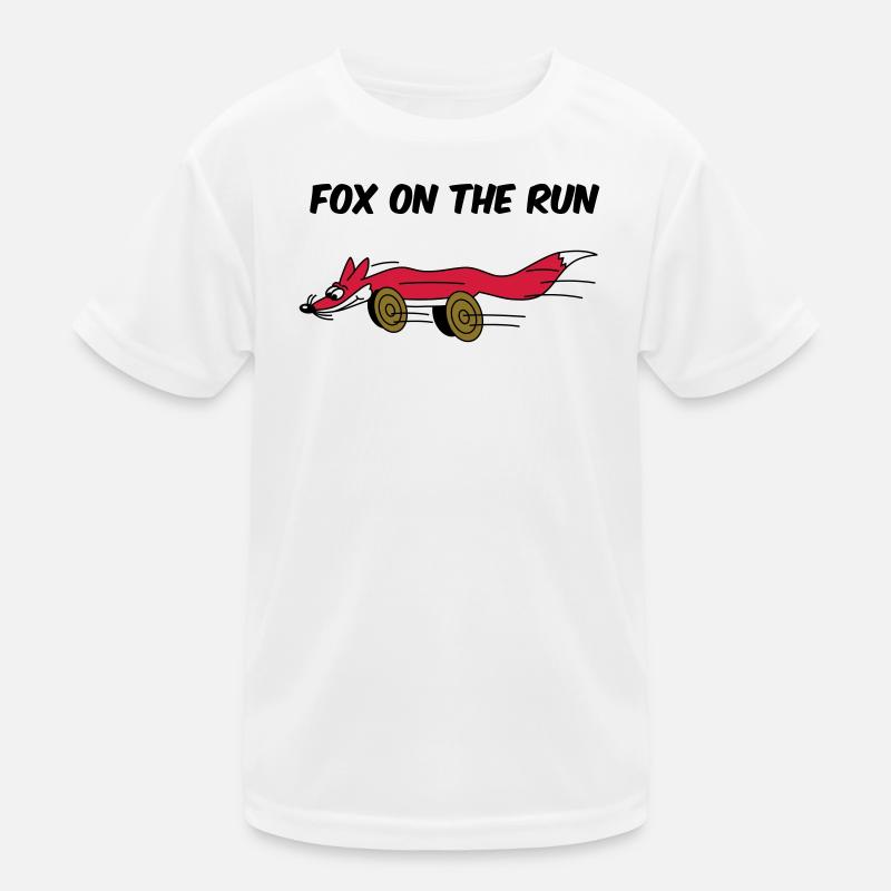 fox on the run Kinder Funktions-T-Shirt