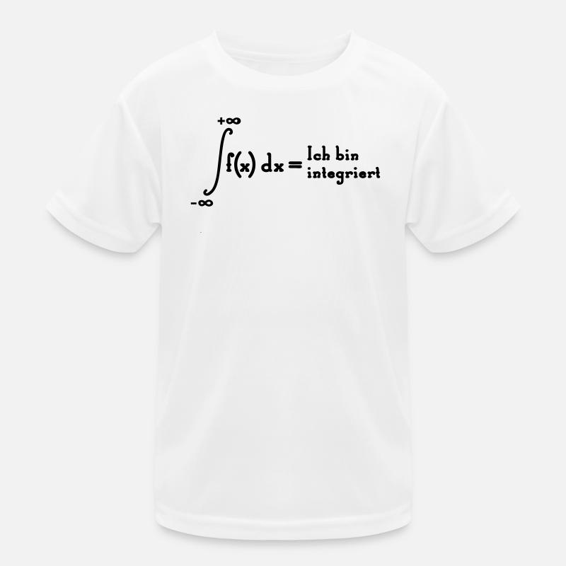 Ich bin integriert Kinder Funktions-T-Shirt