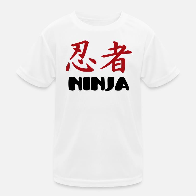 ninjas Kinder Funktions-T-Shirt