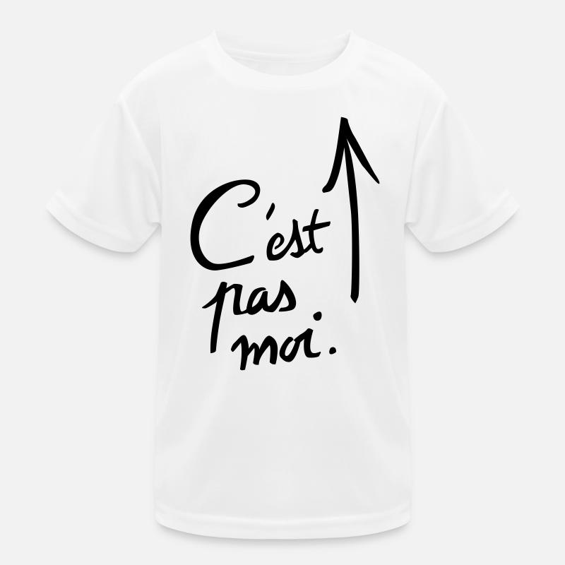 c'est pas moi. T-shirt sport Enfant