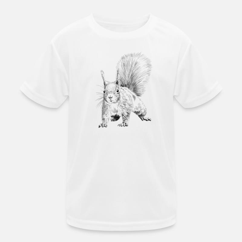squirrel Kids Functional T-Shirt