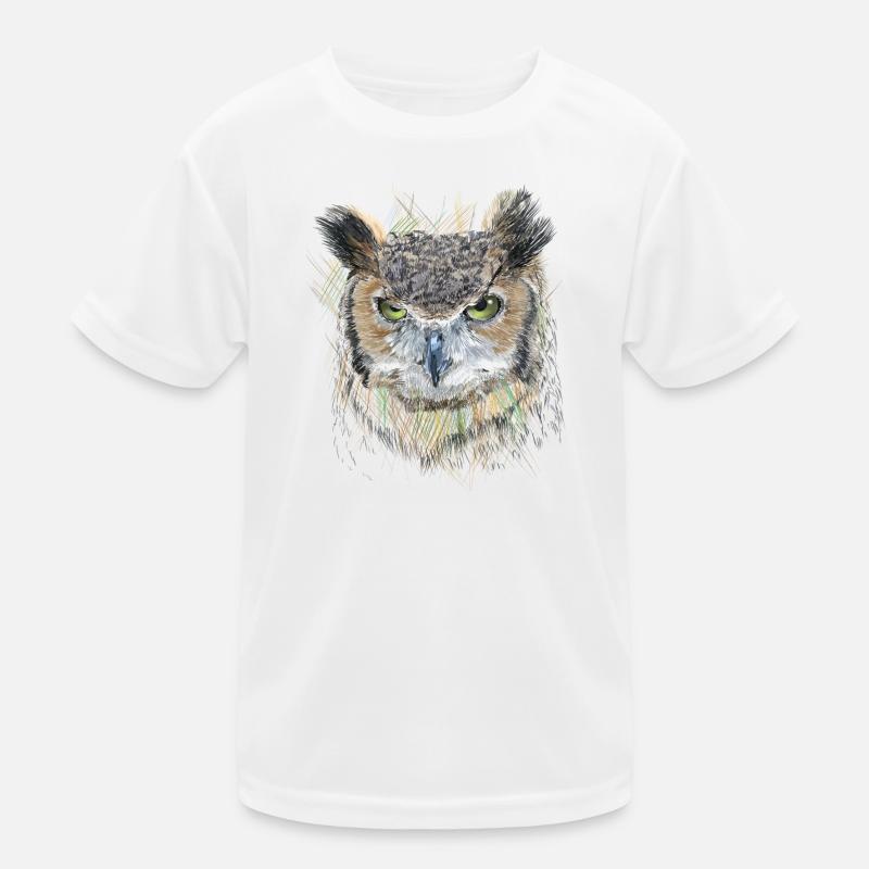 Owl T-shirt sport Enfant