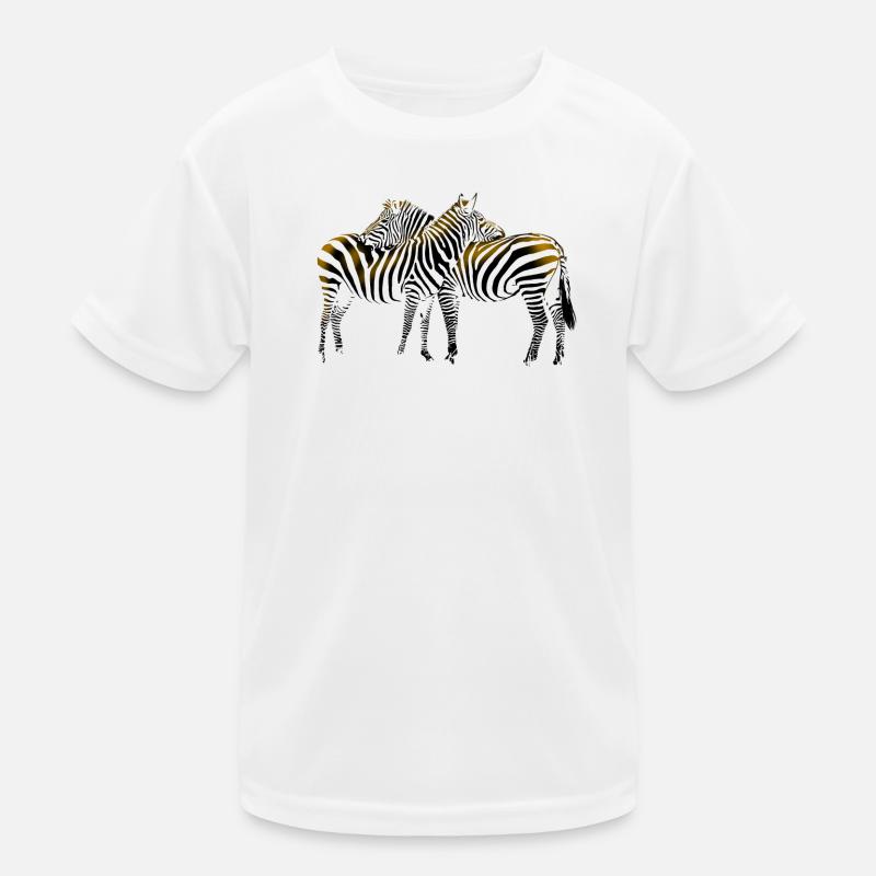 Zebra T-shirt sport Enfant