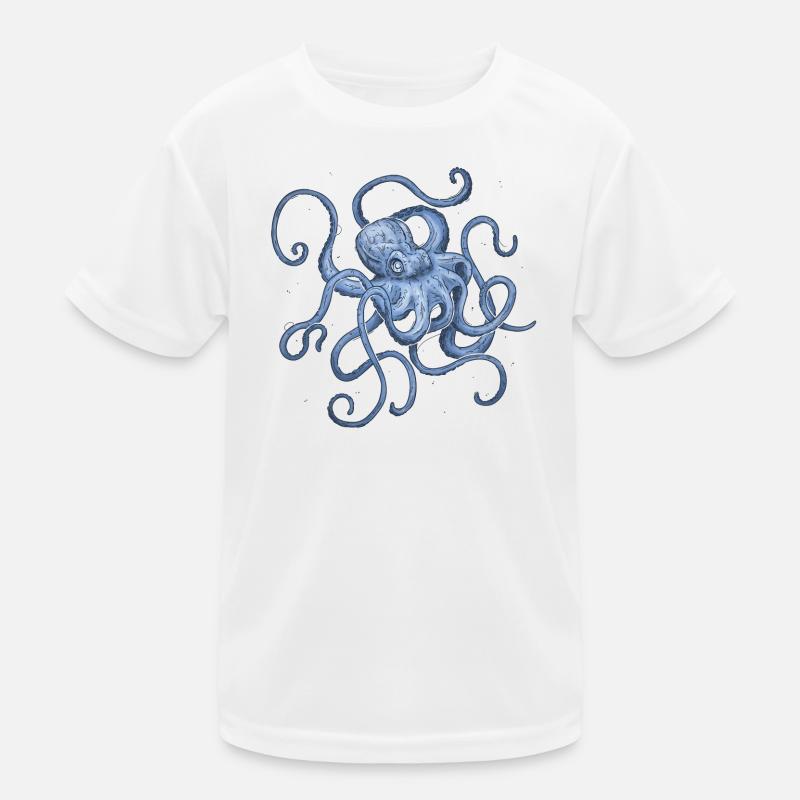 Octopus Kids Functional T-Shirt