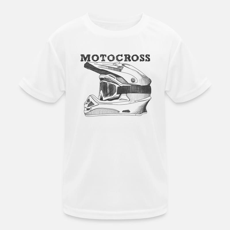 Motocross Kinder Funktions-T-Shirt