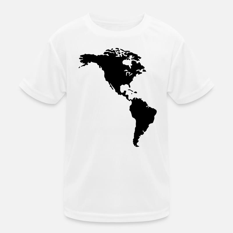 Amerika Kinder Funktions-T-Shirt