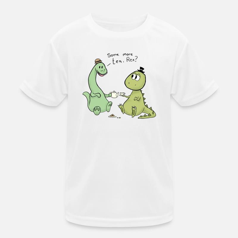 Tea Rex Kinder Funktions-T-Shirt