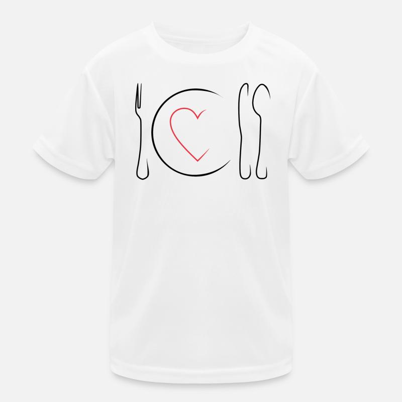 essen Kinder Funktions-T-Shirt