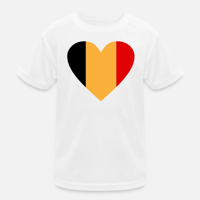 Belgique T-shirt sport Enfant