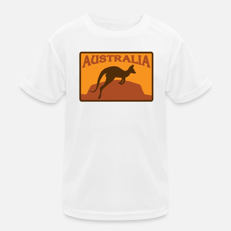 Australien Kinder Funktions-T-Shirt