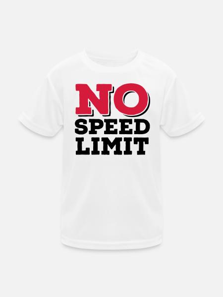 6061912 121780076 speed2 - Kinder Funktions-T-Shirt - Weiß - Vorne