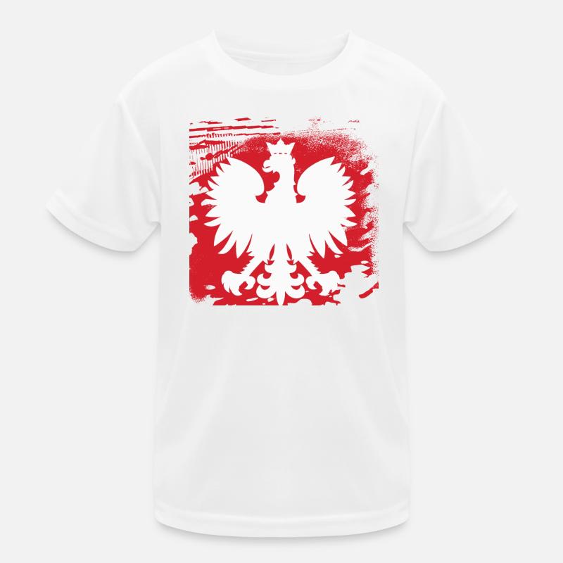 Polen Kinder Funktions-T-Shirt