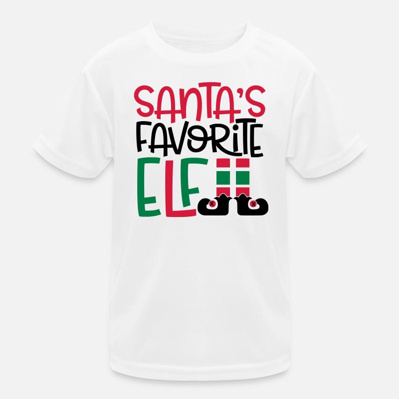 elf - Kinder Funktions-T-Shirt - Weiß