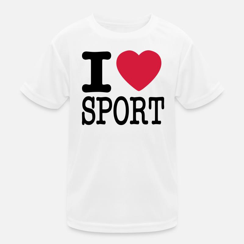 J'aime le sport T-shirt sport Enfant