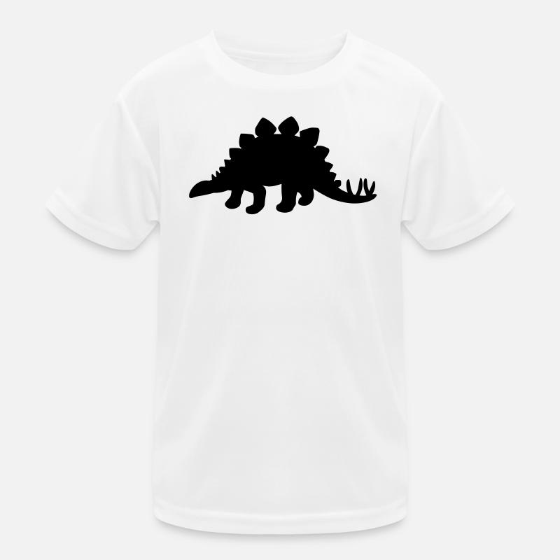 Stegosaurus Dinosaur Kids Functional T-Shirt