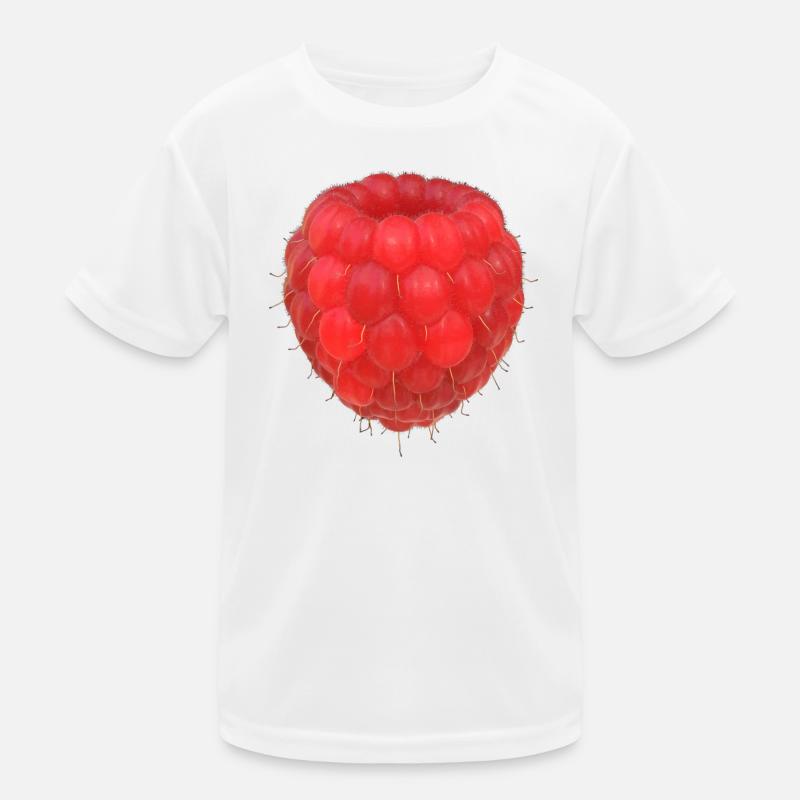 Modèle de grappe de framboises T-shirt sport Enfant