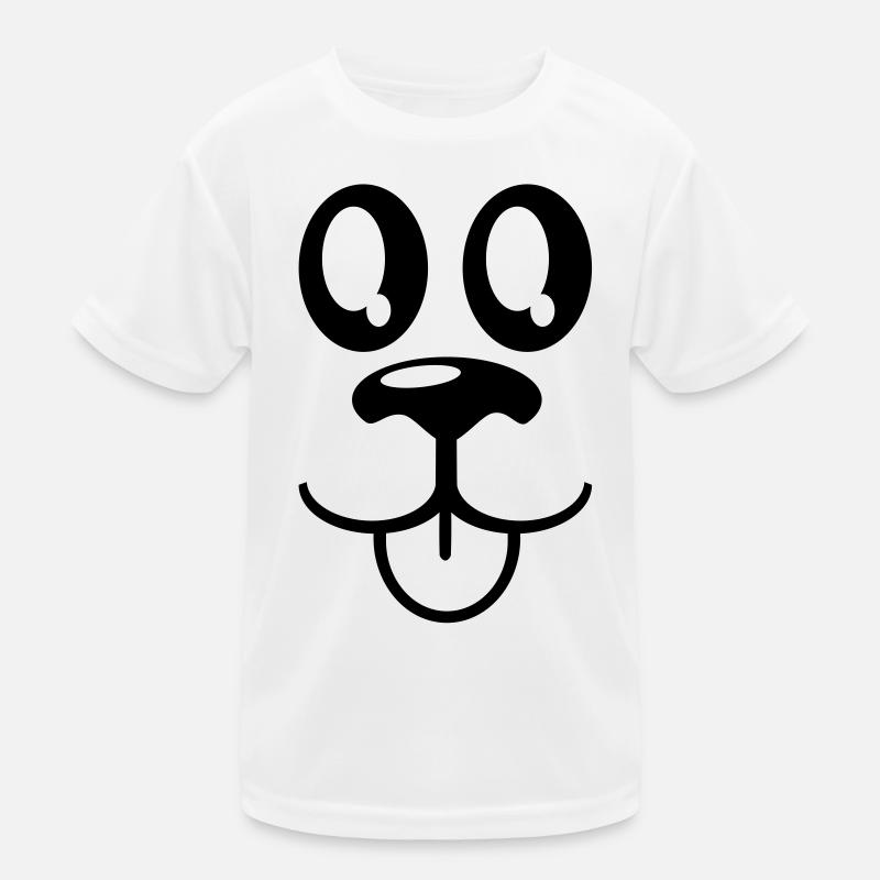 tiergesicht Kinder Funktions-T-Shirt