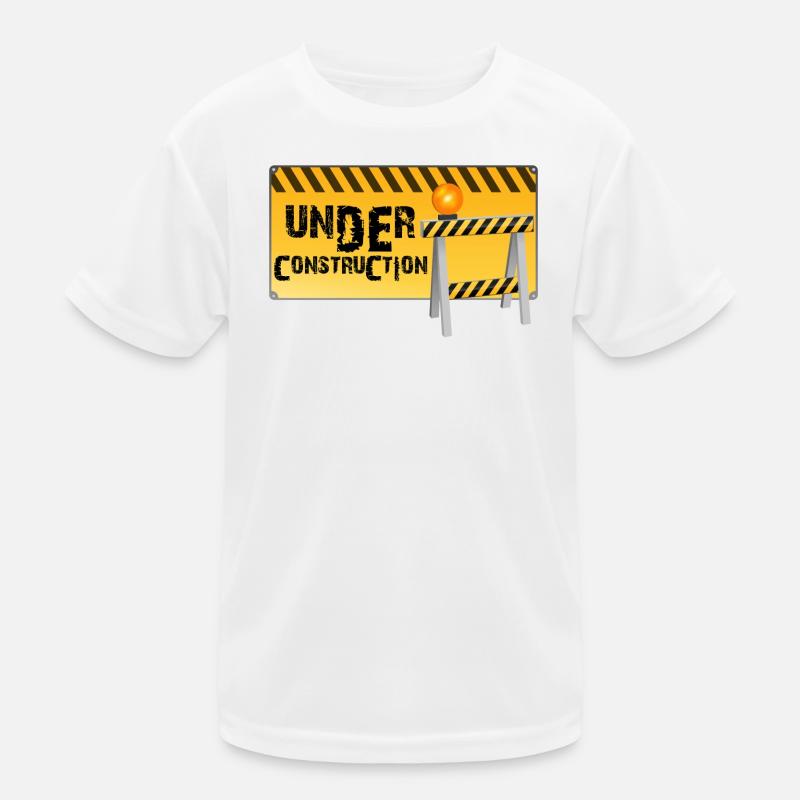 construction Kids Functional T-Shirt