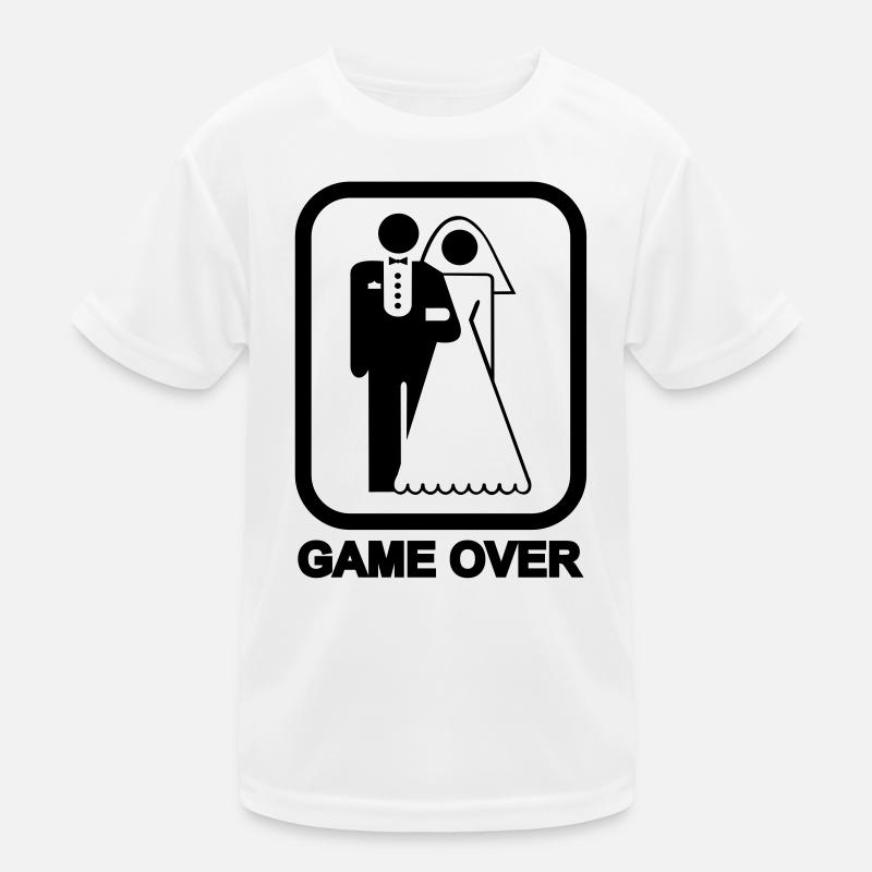 Game Over Kinder Funktions-T-Shirt