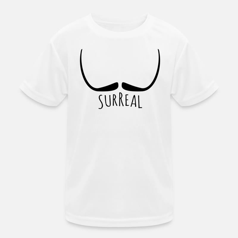 Surreal - surreal Schnurrbart Kinder Funktions-T-Shirt