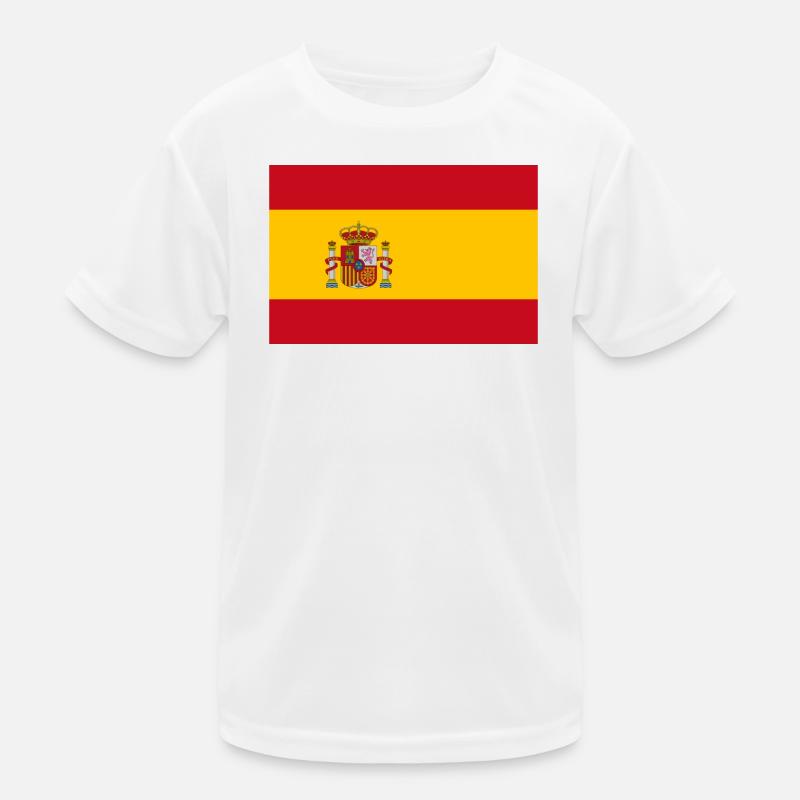 Spain Kids Functional T-Shirt