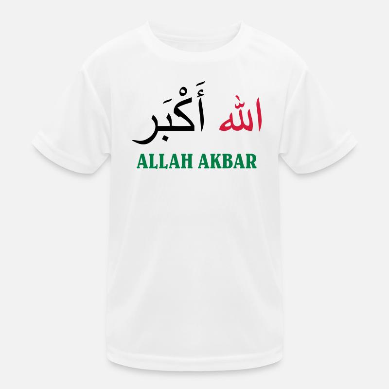 Allah Akbar T-shirt sport Enfant