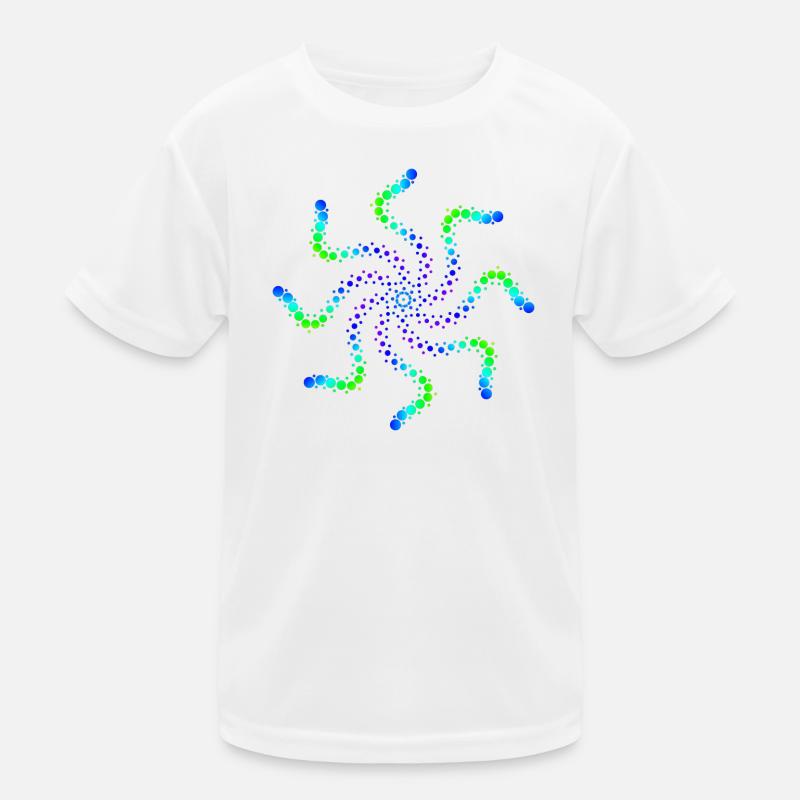 Psychédélique T-shirt sport Enfant