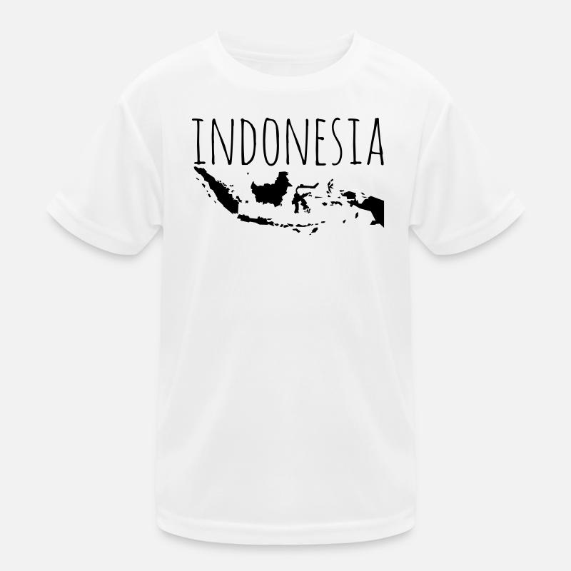 Indonesia Kinder Funktions-T-Shirt