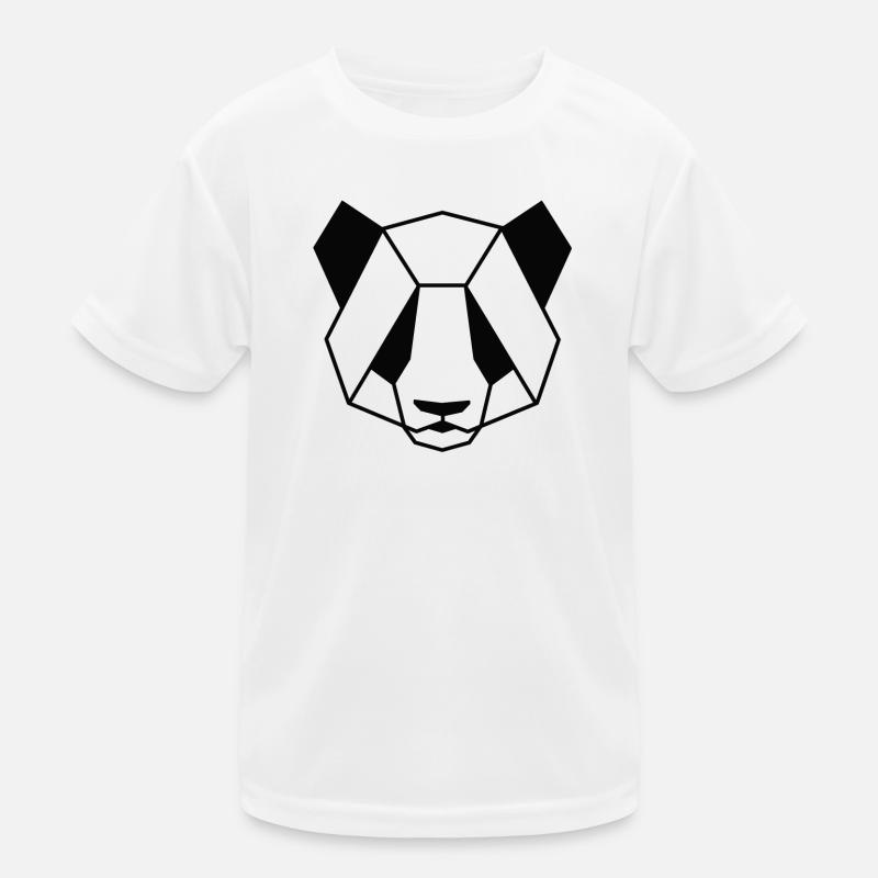 panda - Kids Functional T-Shirt - white