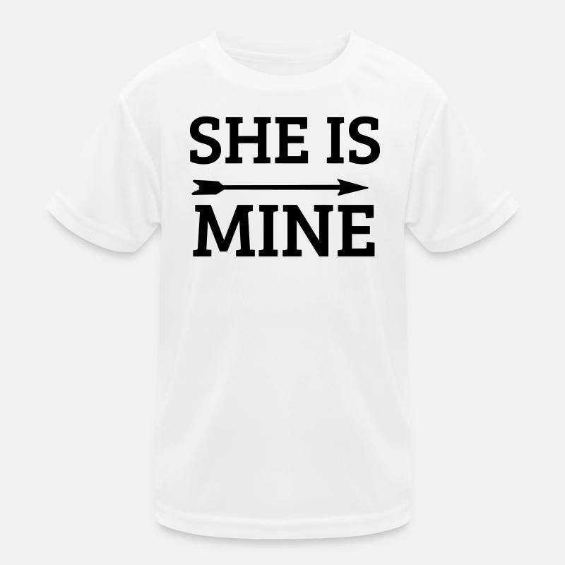 she is mine Kinder Funktions-T-Shirt