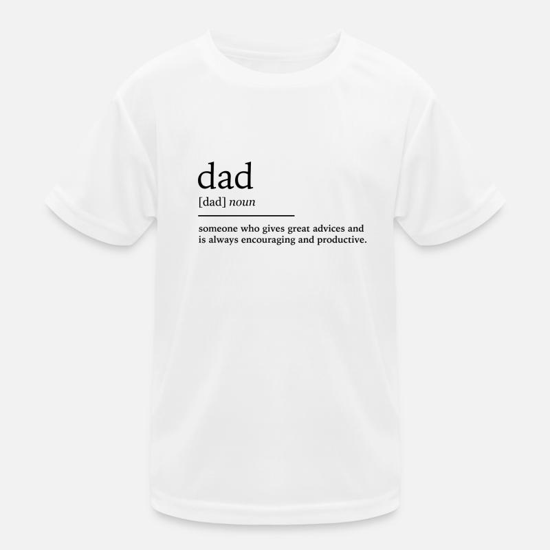 Vater Kinder Funktions-T-Shirt