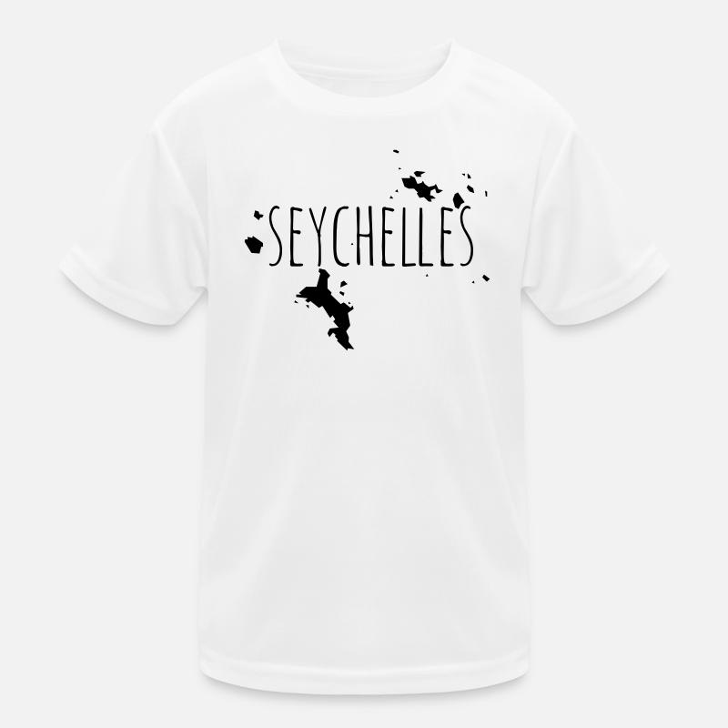 Seychelles Kinder Funktions-T-Shirt